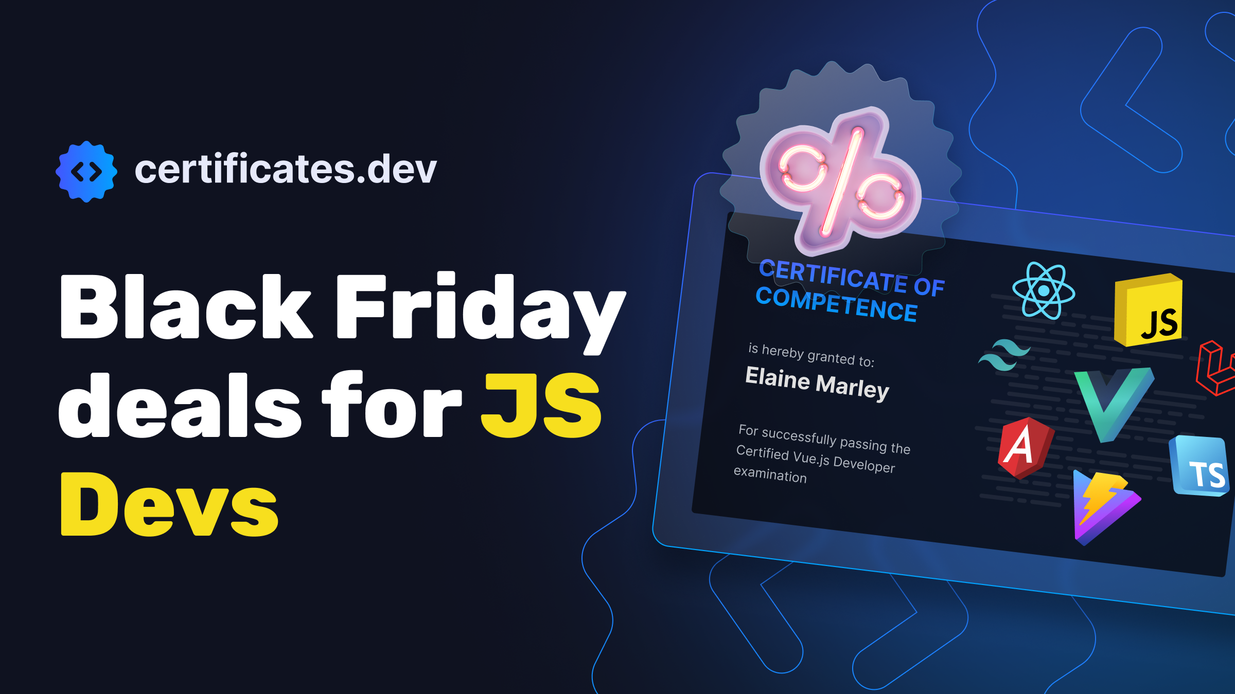 Black Friday Deals for JavaScript Developers