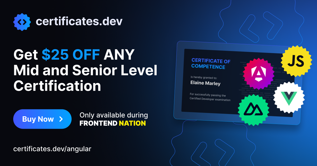 Certification of Competency for Modern Developers