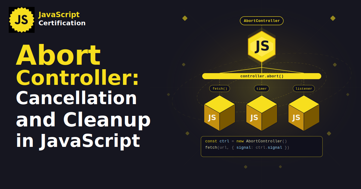 AbortController: Cancellation and Cleanup in JavaScript