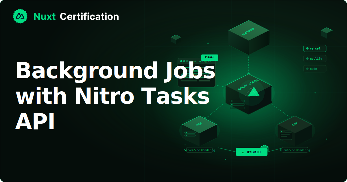 Background Jobs with Nitro Tasks API