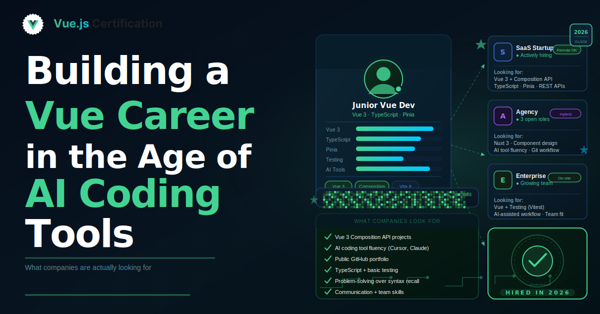Building a Vue Career in the Age of AI Coding Tools