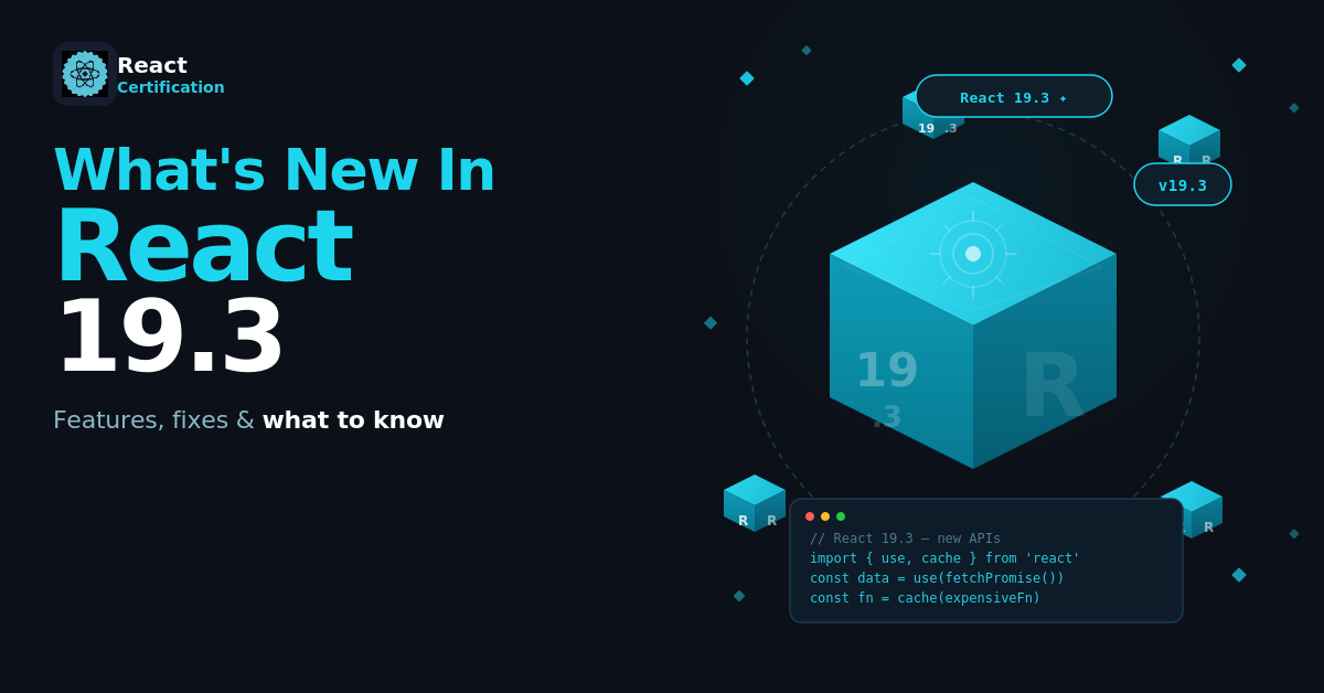 What's New in React 19.3