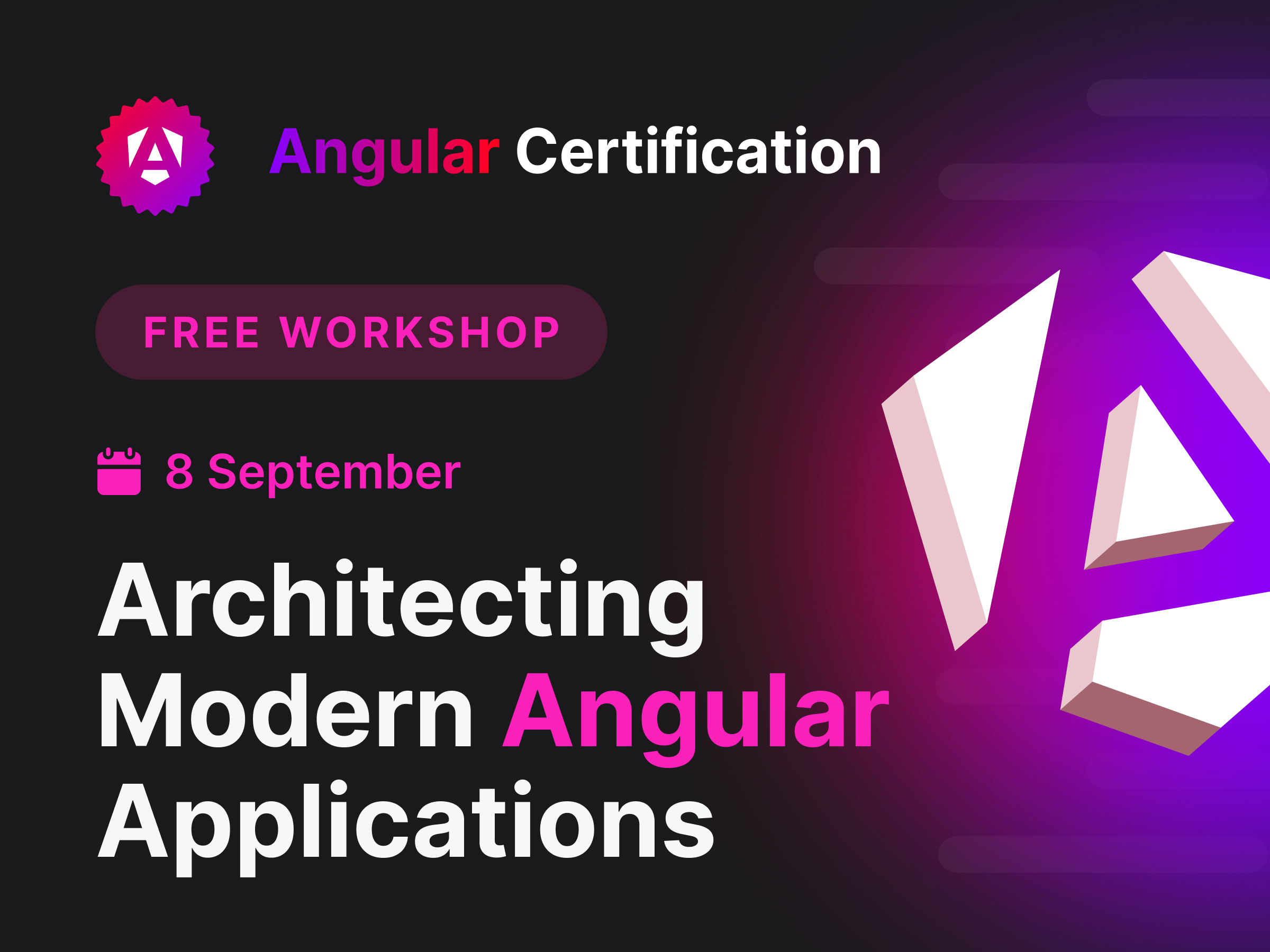 Architecting Modern Angular Applications
