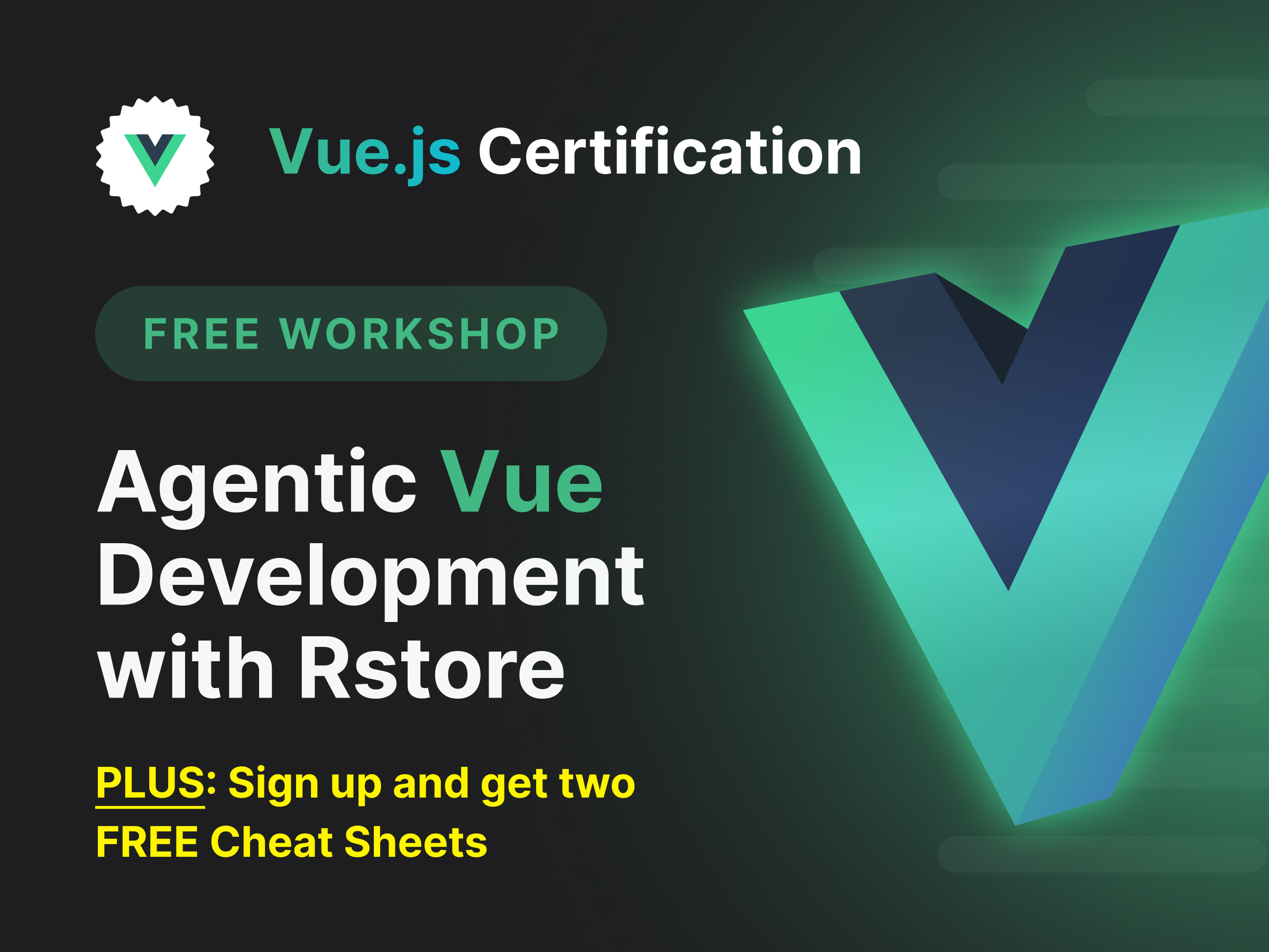Agentic Vue Development with Rstore