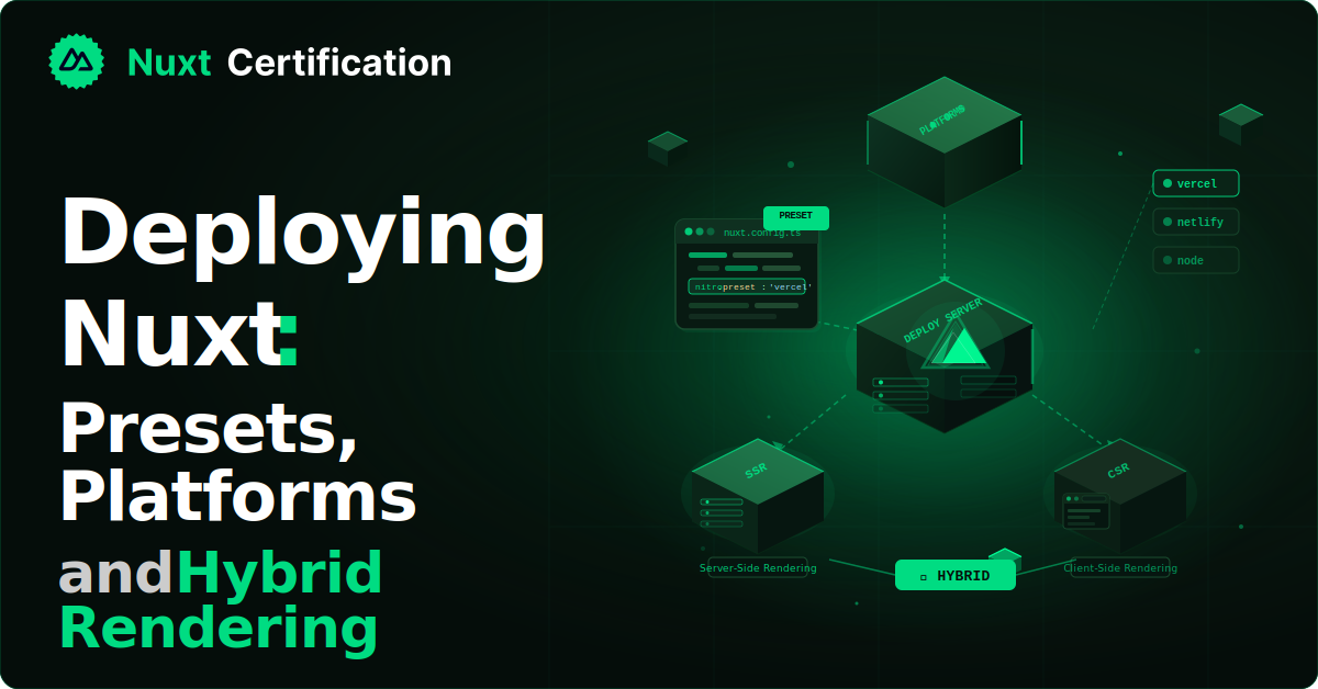 Deploying Nuxt: Presets, Platforms, and Hybrid Rendering